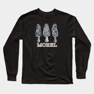 Morel Mushroom Lover Long Sleeve T-Shirt